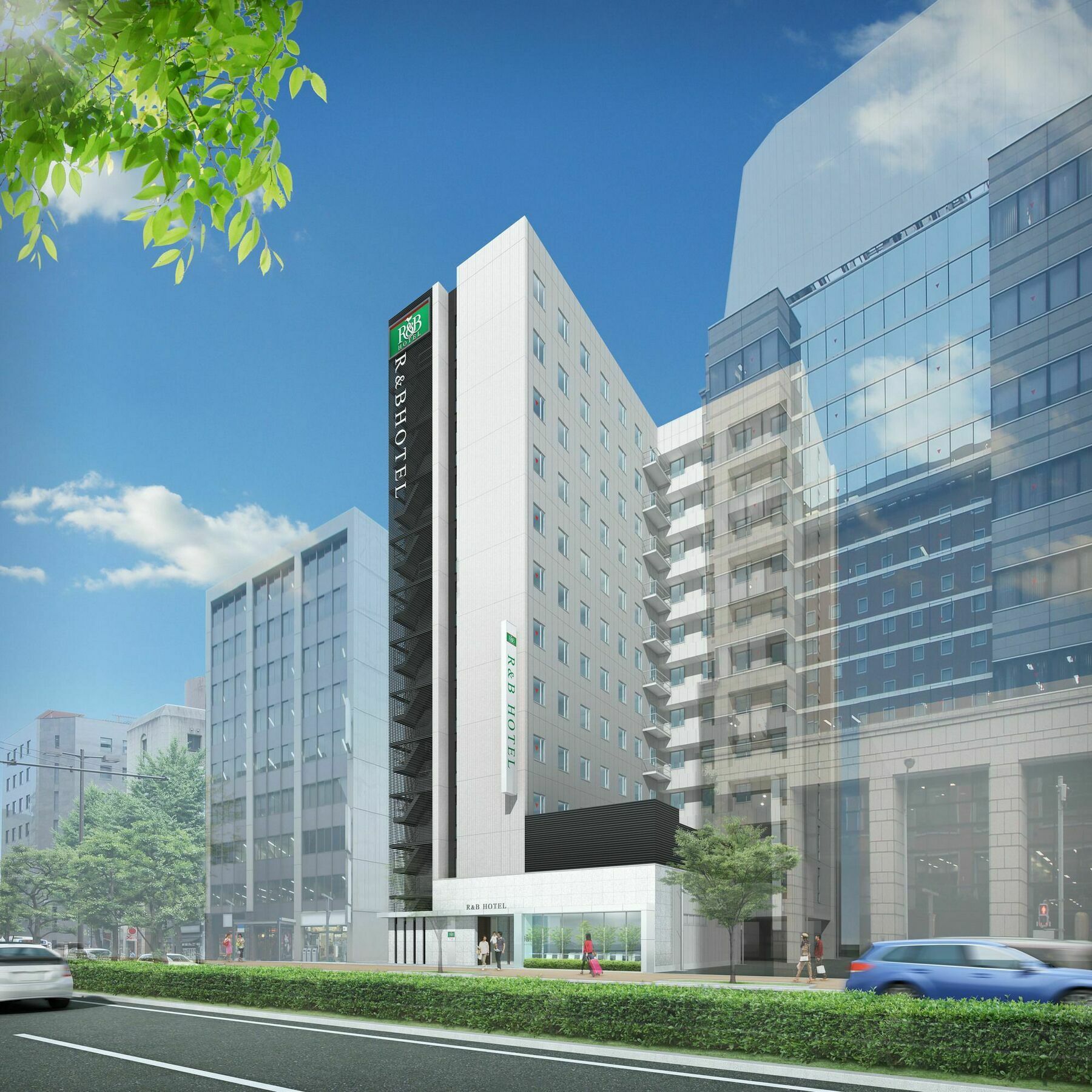 Washington R&B Hotel Hakata Ekimae 2 Fukuoka  Exteriör bild